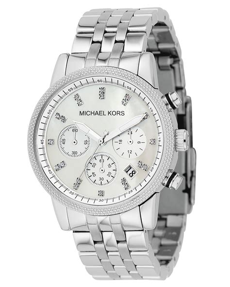 reloj michael kors all stainless steel|Michael Kors unisex smart watch.